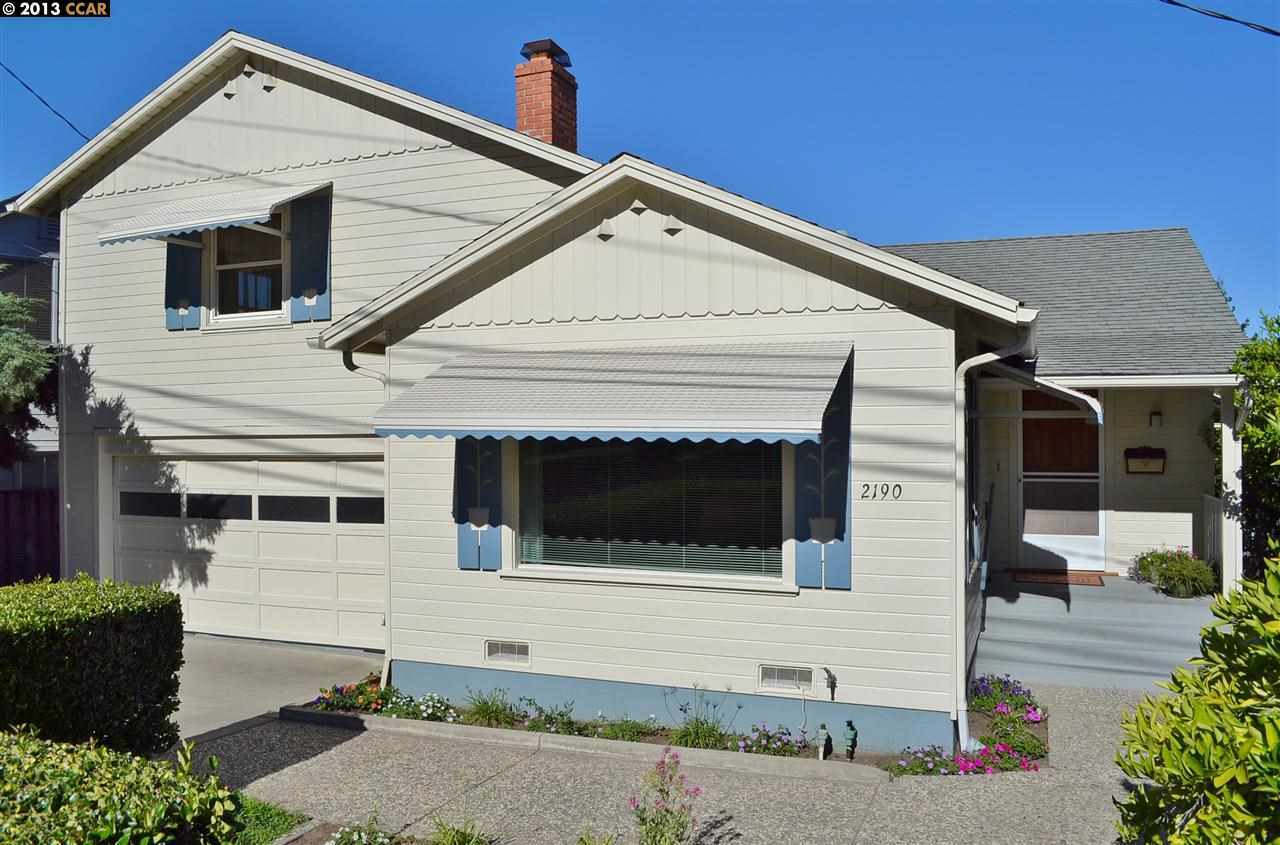 Property Photo: 2190 Hillside Avenue CA 94597