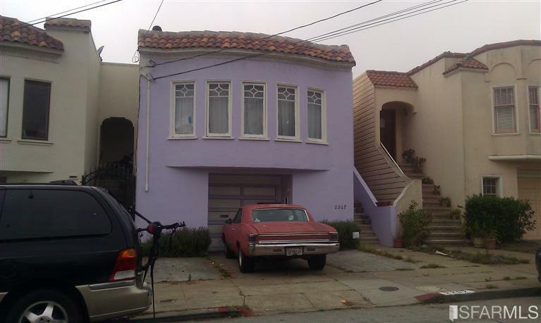 Property Photo: 2267 29th Avenue CA 94116