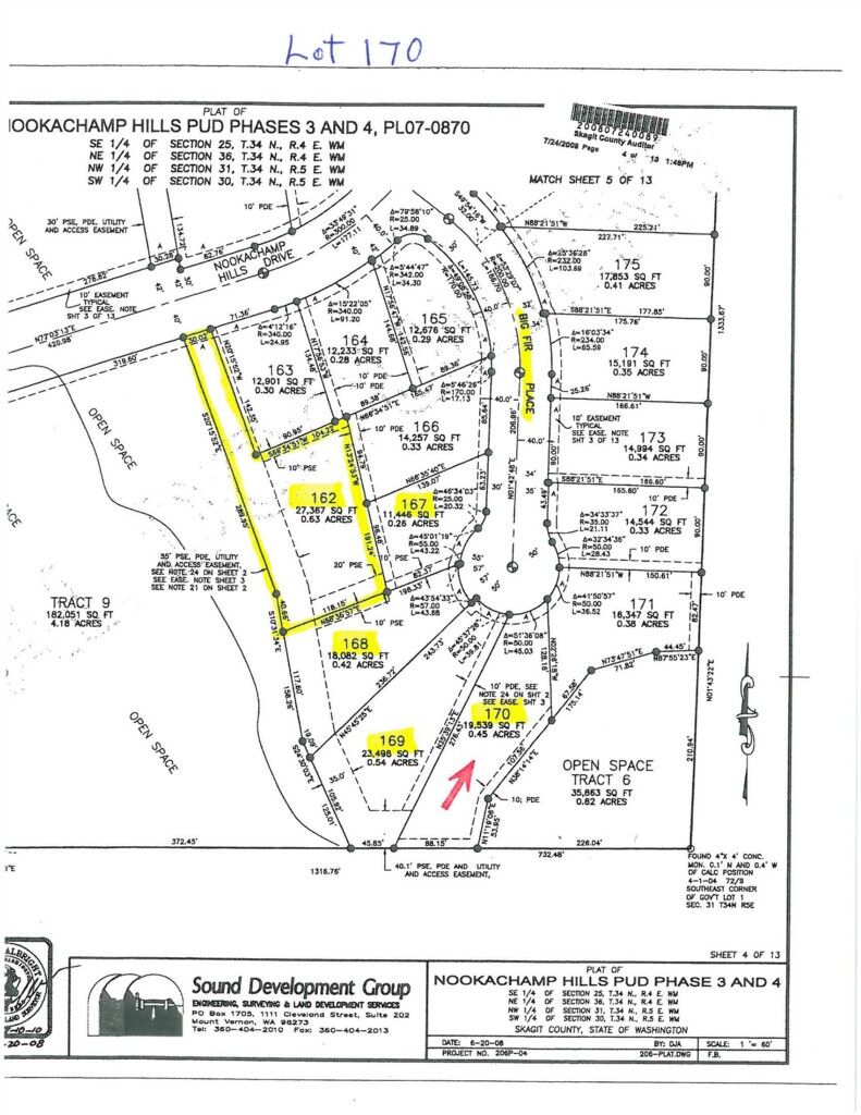 Property Photo: Lot 170 Big Fir Place WA 98274