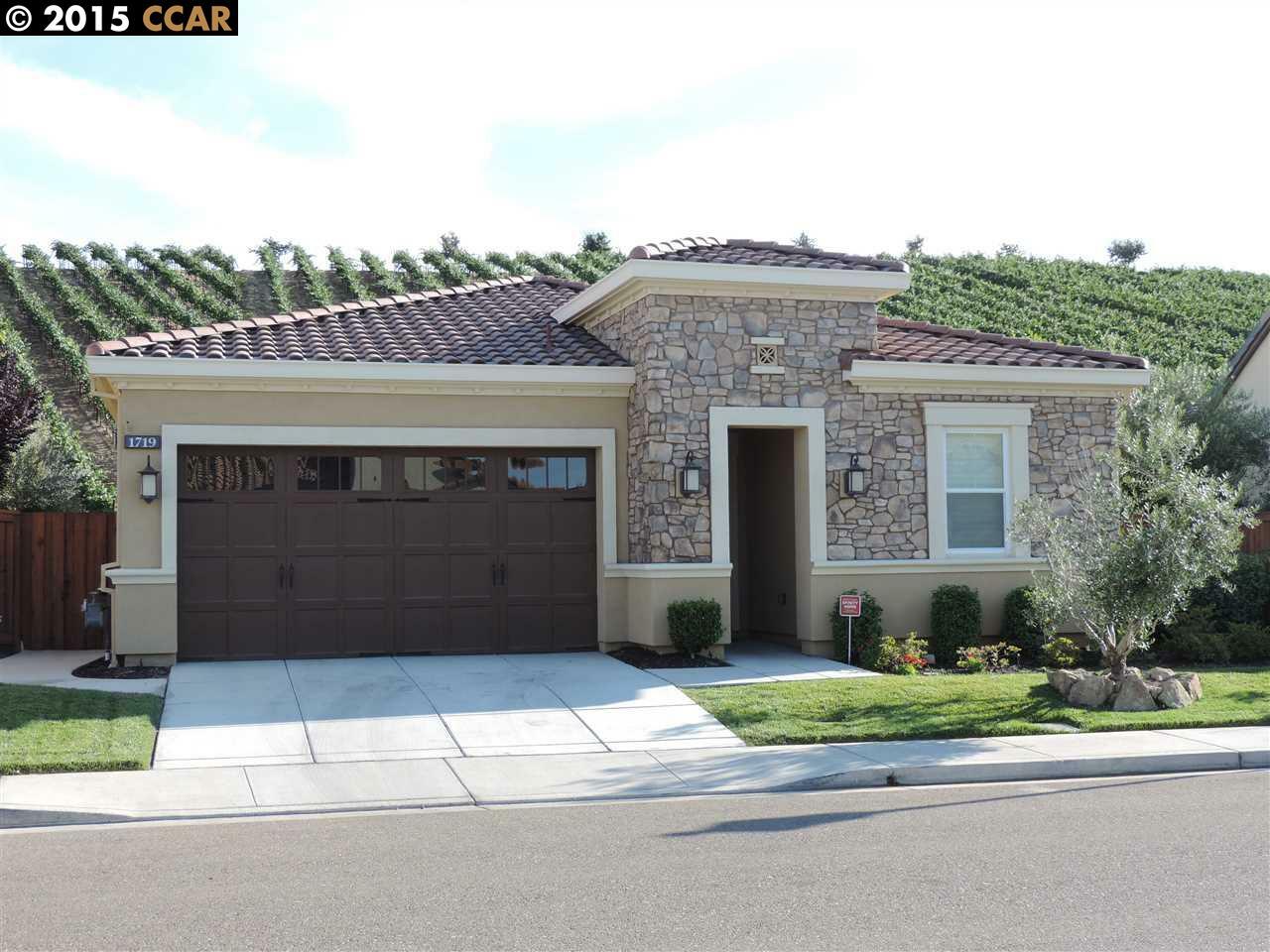 Property Photo: 1719 Chardonnay Ln CA 94513-4252
