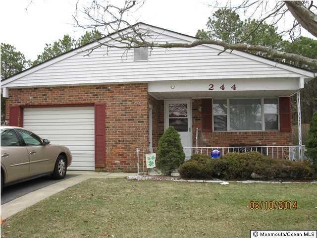 Property Photo: 244 Orlando Boulevard NJ 08757