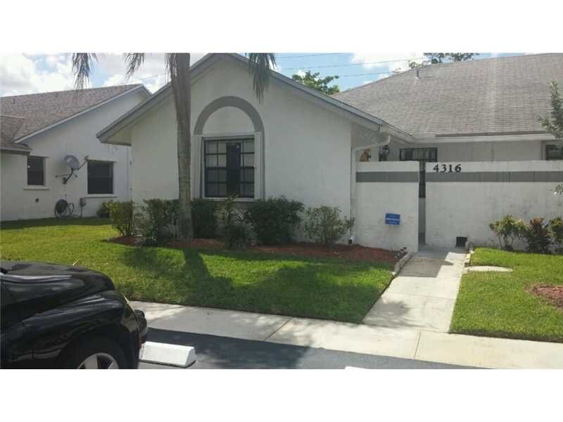 Property Photo:  4316 NW 120th Ln A  FL 33323 