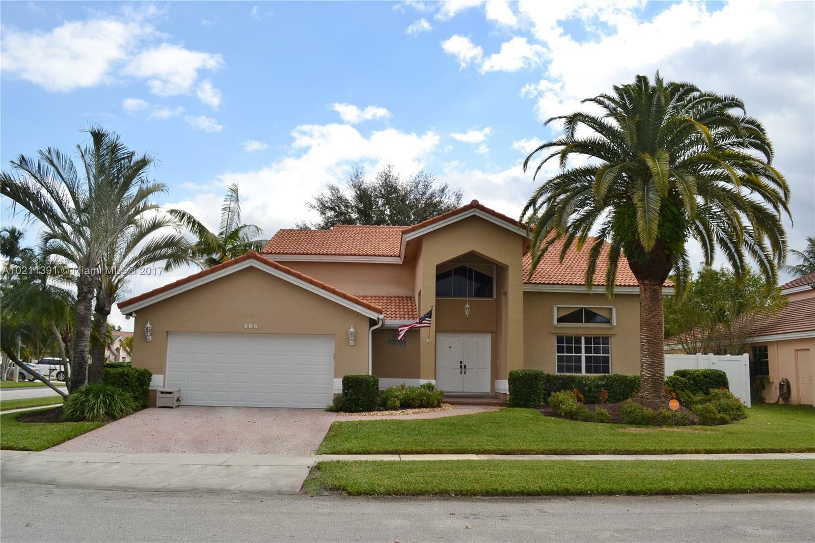 Property Photo:  965 NW 202nd Ter  FL 33029 