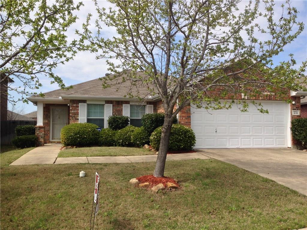 Property Photo:  510 Colt Drive  TX 75126 