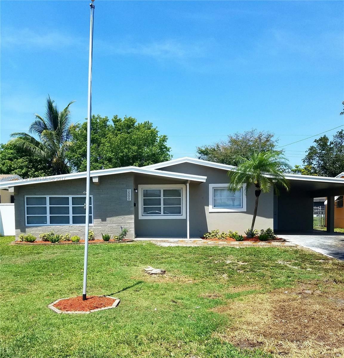 Property Photo:  1500 NW 79th Ter  FL 33024 