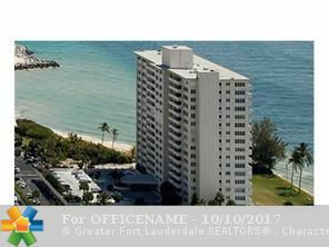 Property Photo: 2100 S Ocean Dr 7G FL 33316