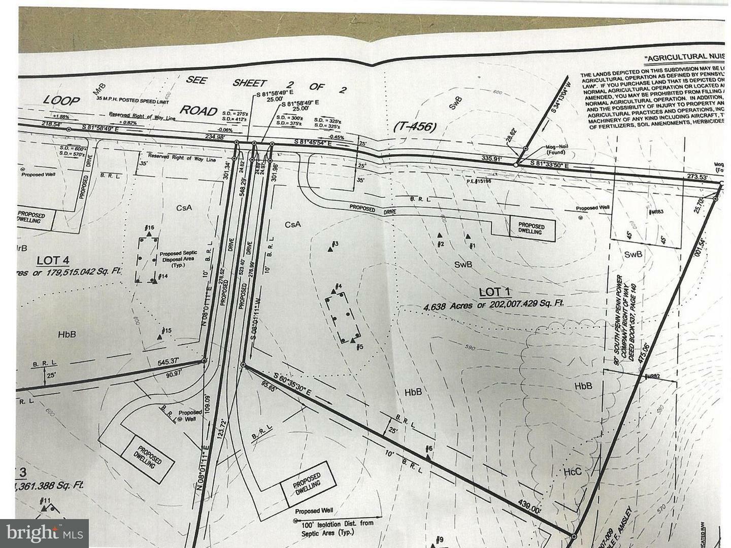 Property Photo:  Loop Rd  Lot #1  4.62 Acres Road  PA 17202 