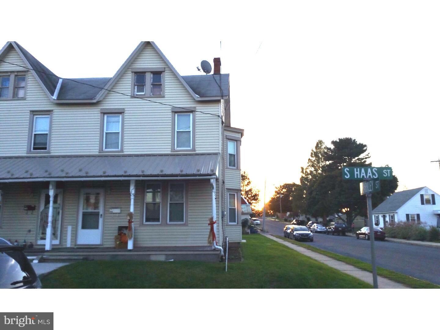 Property Photo: 102 S Haas Street PA 19562