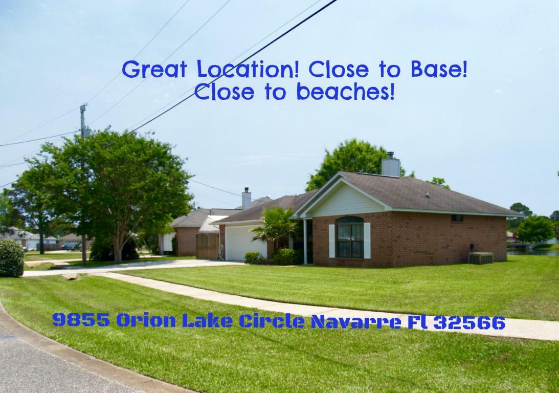 Property Photo: 9855 Orion Lake Circle FL 32566