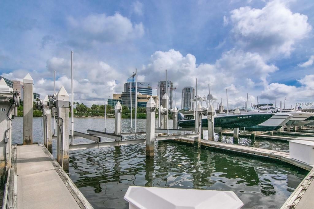 Property Photo:  13 Crimson Harbour Marina Boat Slip  FL 33602 