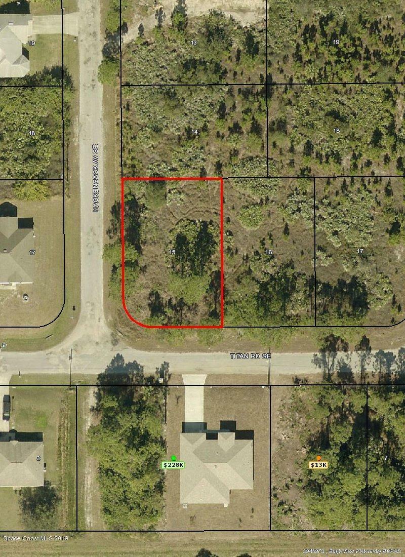 Property Photo:  0 Titan &Amp Hackensack (2 Lots) Road SE  FL 32909 