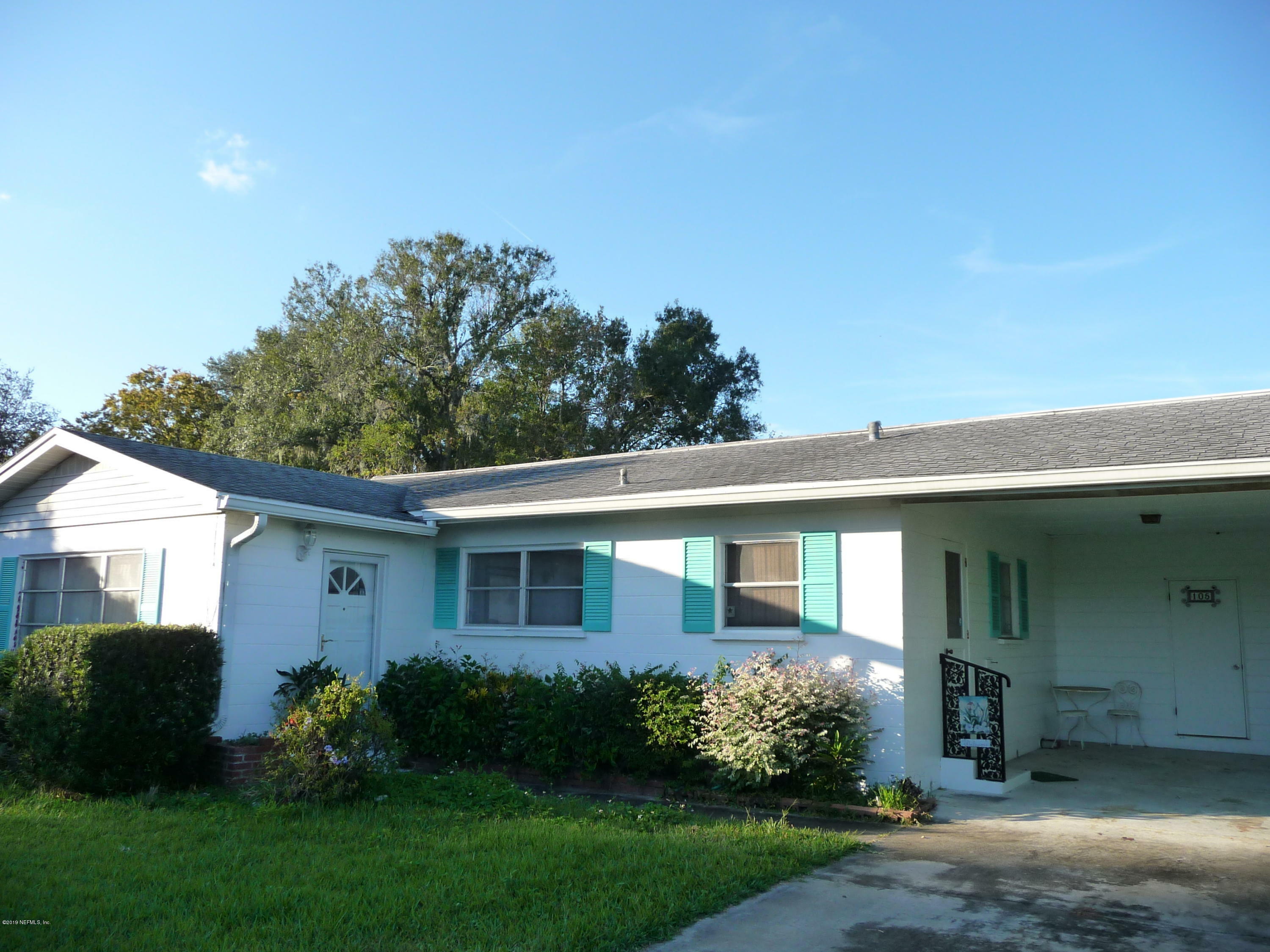 Property Photo:  105 George Miller Road  FL 32145 