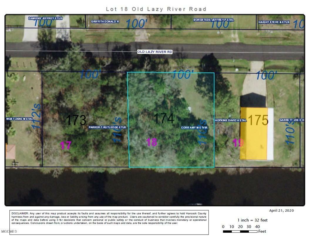 Property Photo: Lot 18 Old Lazy River Road MS 39520