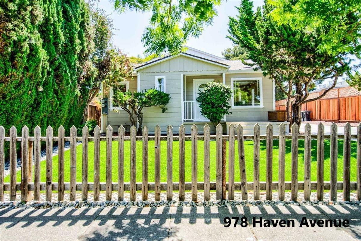 Property Photo:  978-980 Haven Avenue  CA 94063 