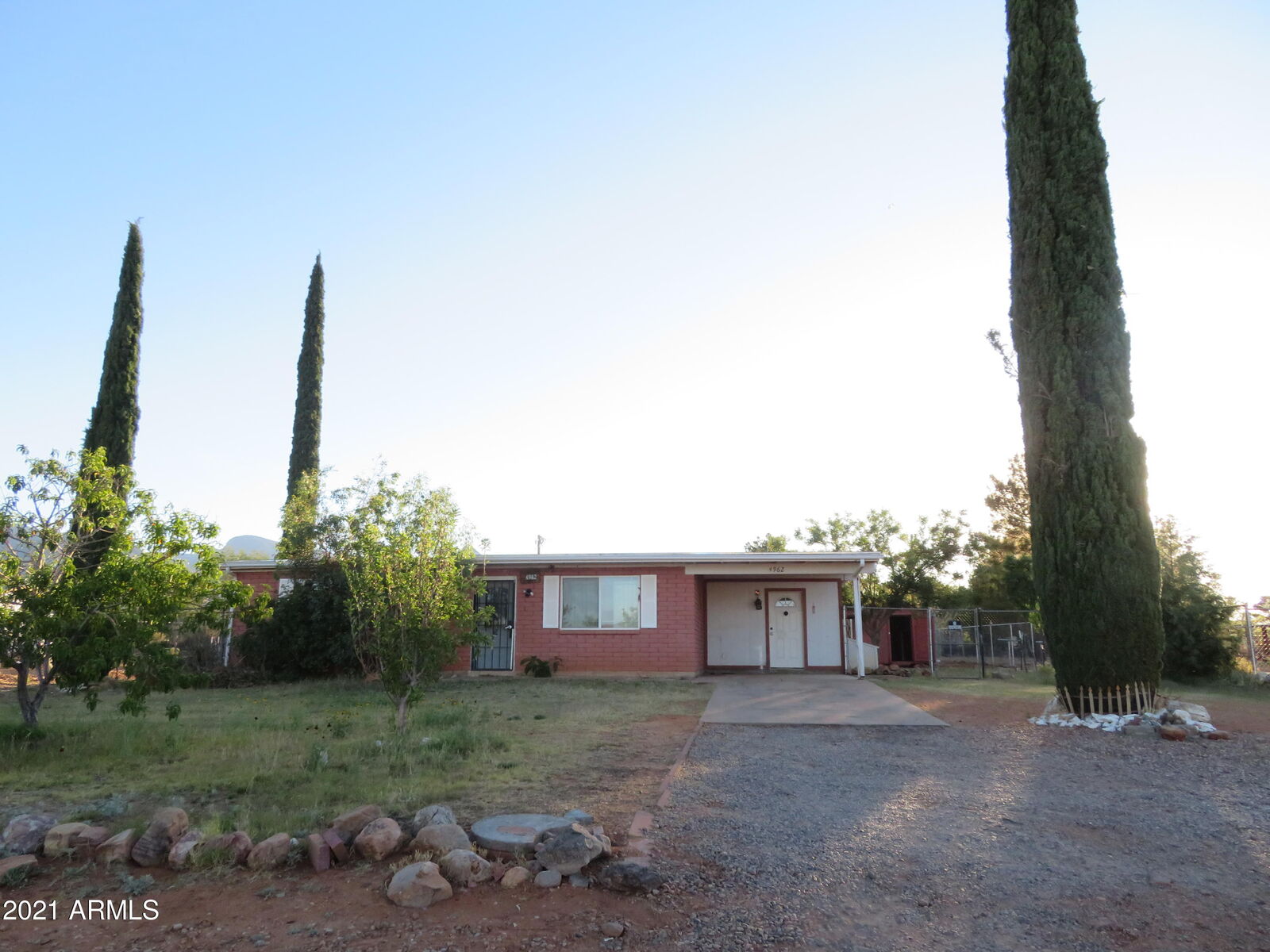 Property Photo: 4962 S San Carlos Avenue AZ 85650