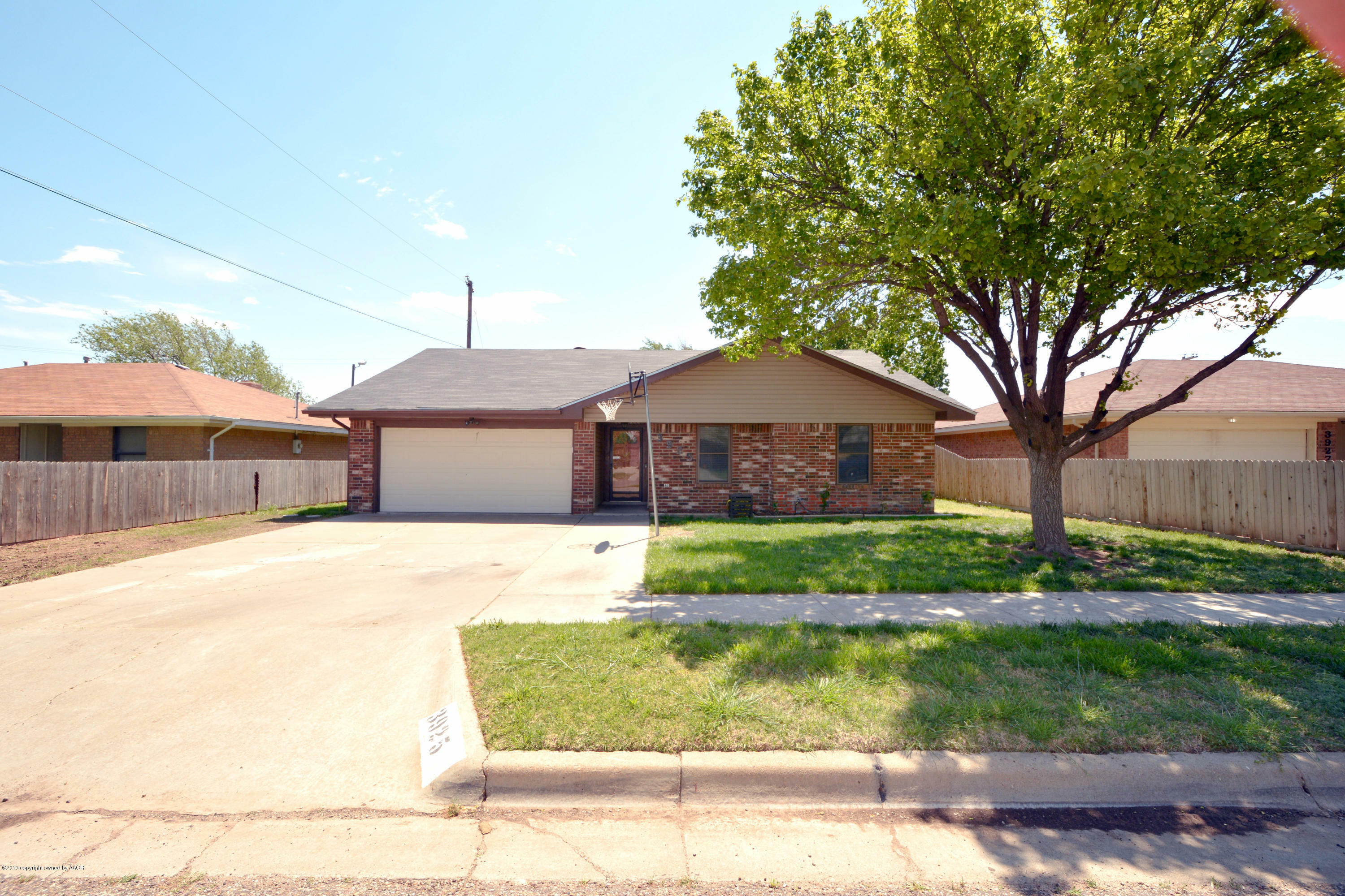 Property Photo:  3925 Woodfield Street  TX 79109 