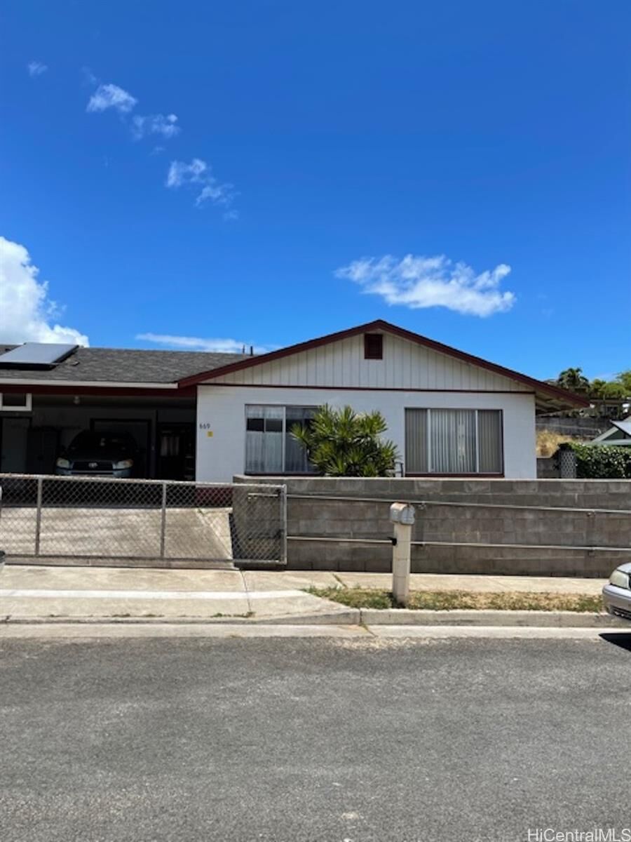 Property Photo: 669 Pohala Street HI 96793