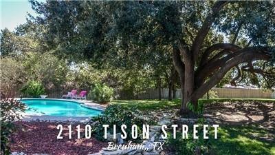 Property Photo: 2110 Tison Street TX 77833