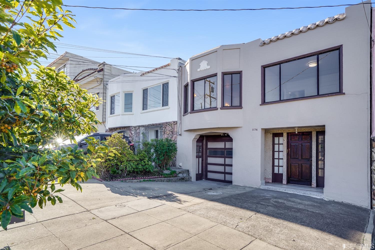 Property Photo: 1174 Naples Street CA 94112
