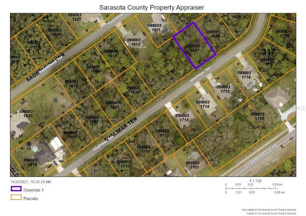 Property Photo: Lot 27 Shalimar Terrace FL 34286