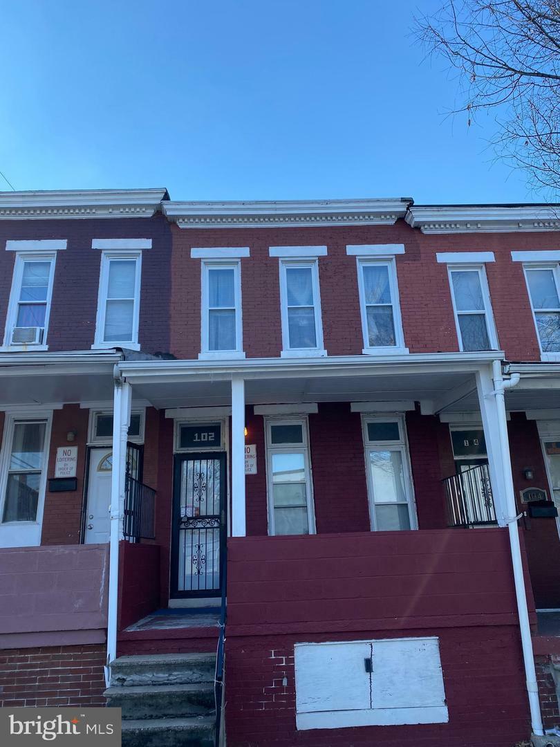 Property Photo:  102 N Smallwood Street  MD 21223 