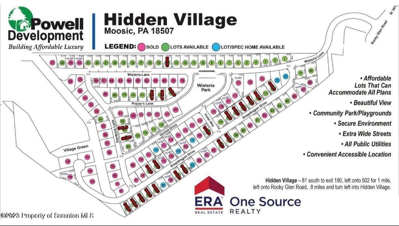 Property Photo:  Lot #18 Wisteria Lane  PA 18507 