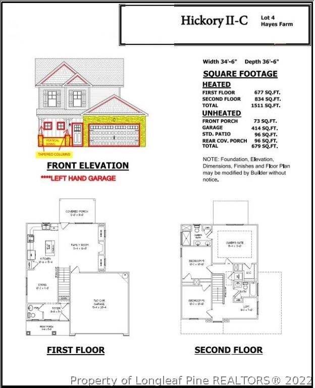 Property Photo:  1218 Hayes Road  NC 28390 