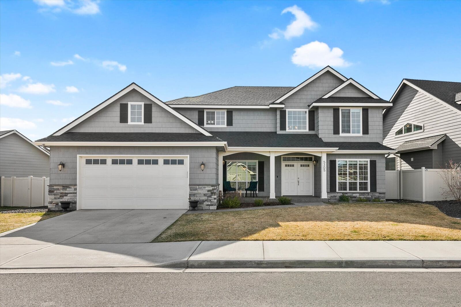 Property Photo: 5305 S Osprey Heights Dr WA 99224-6162