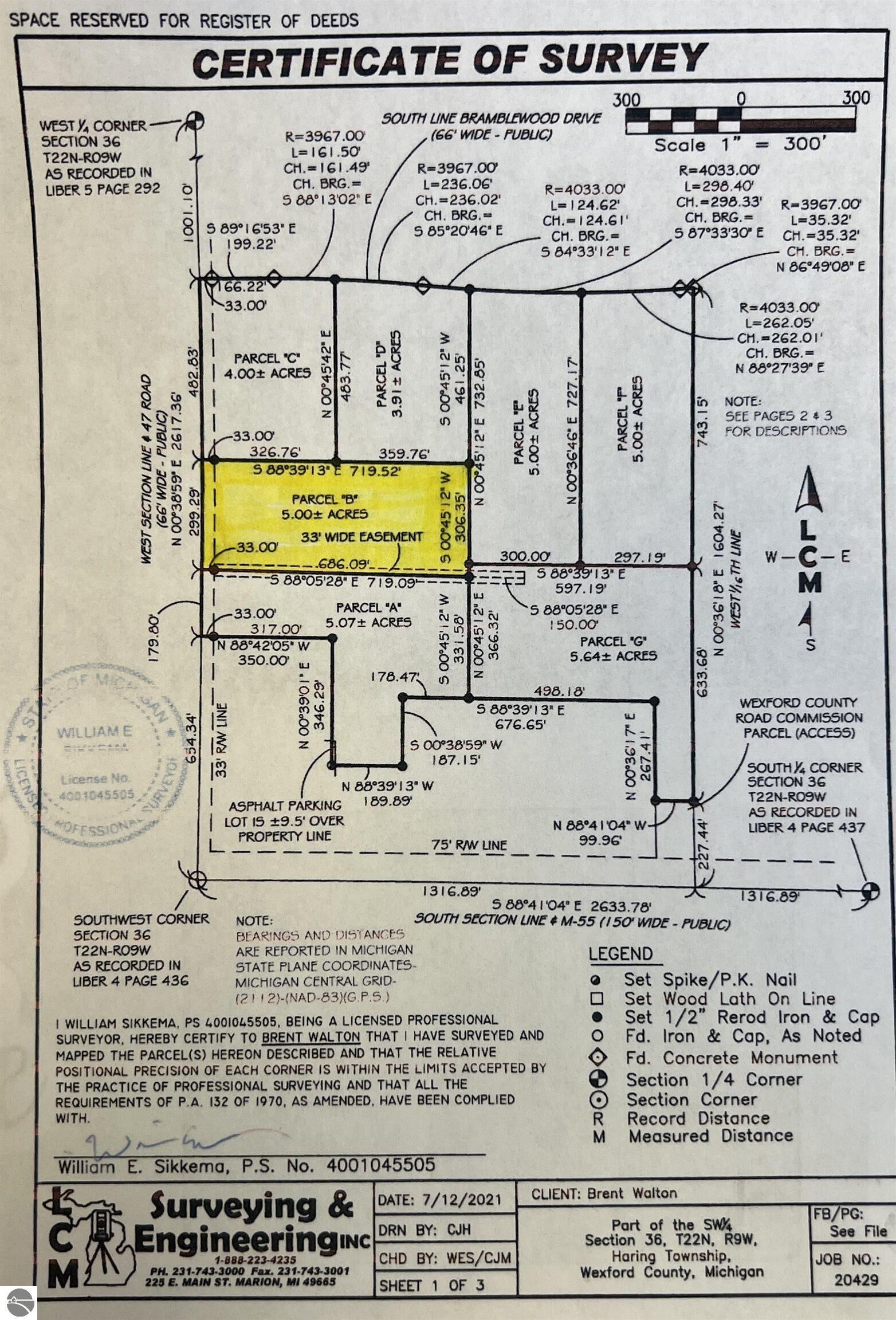 Property Photo: Parcel B 47 Road MI 49601