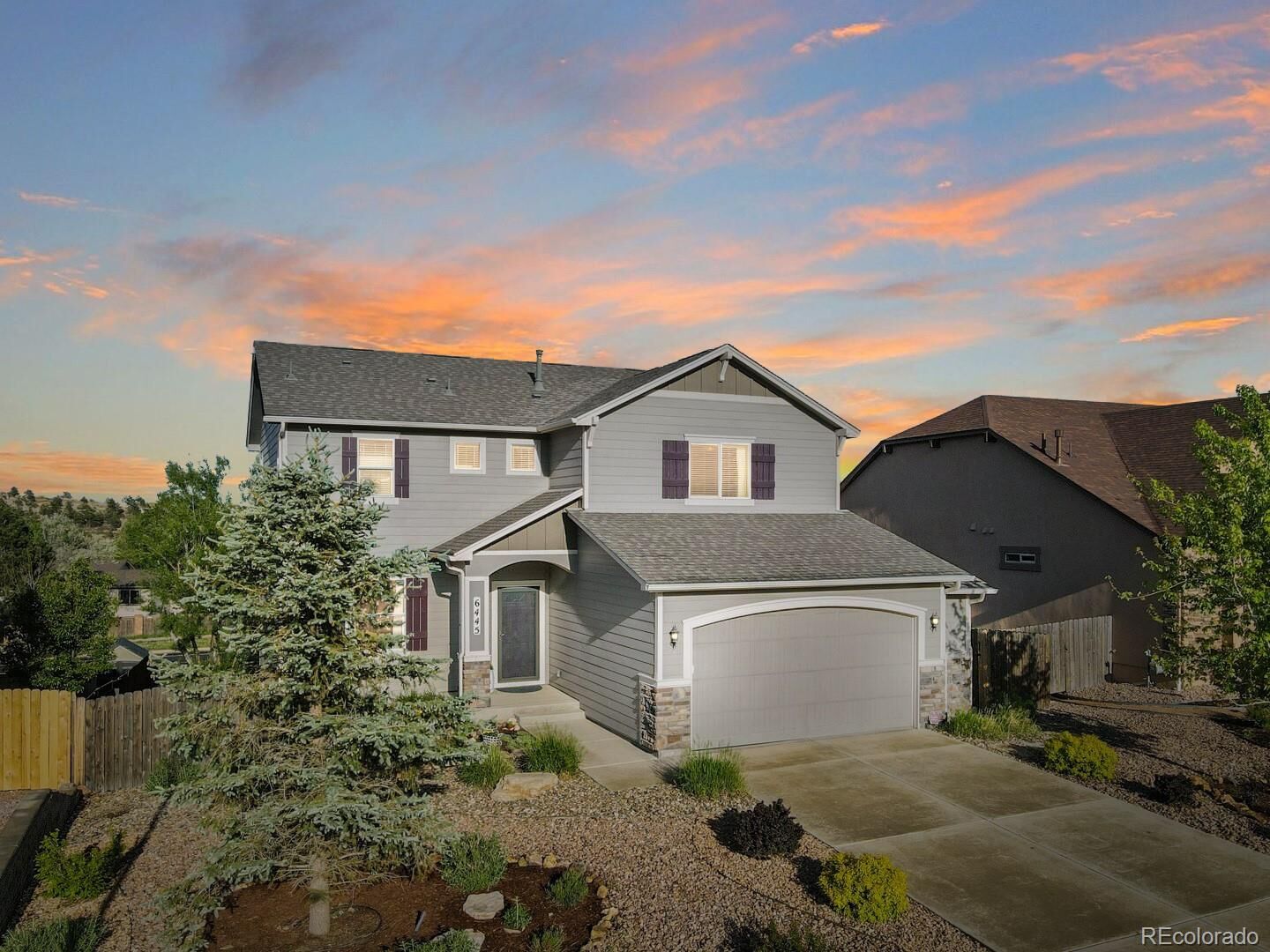 Property Photo: 6445 Ashton Park Place CO 80919