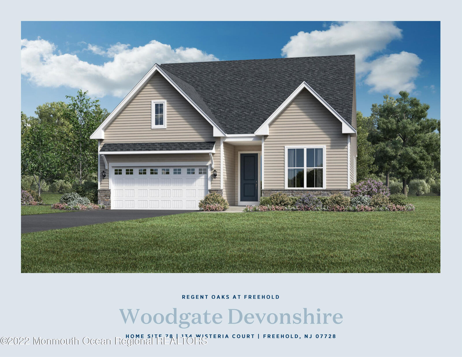 Property Photo: 134 Wisteria Court NJ 07728