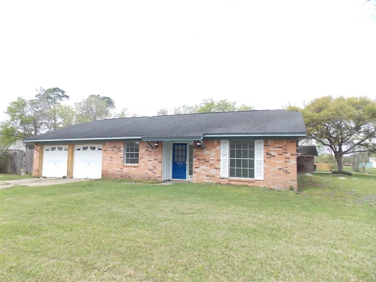 Property Photo:  4220 Bayou Rd.  TX 77707 