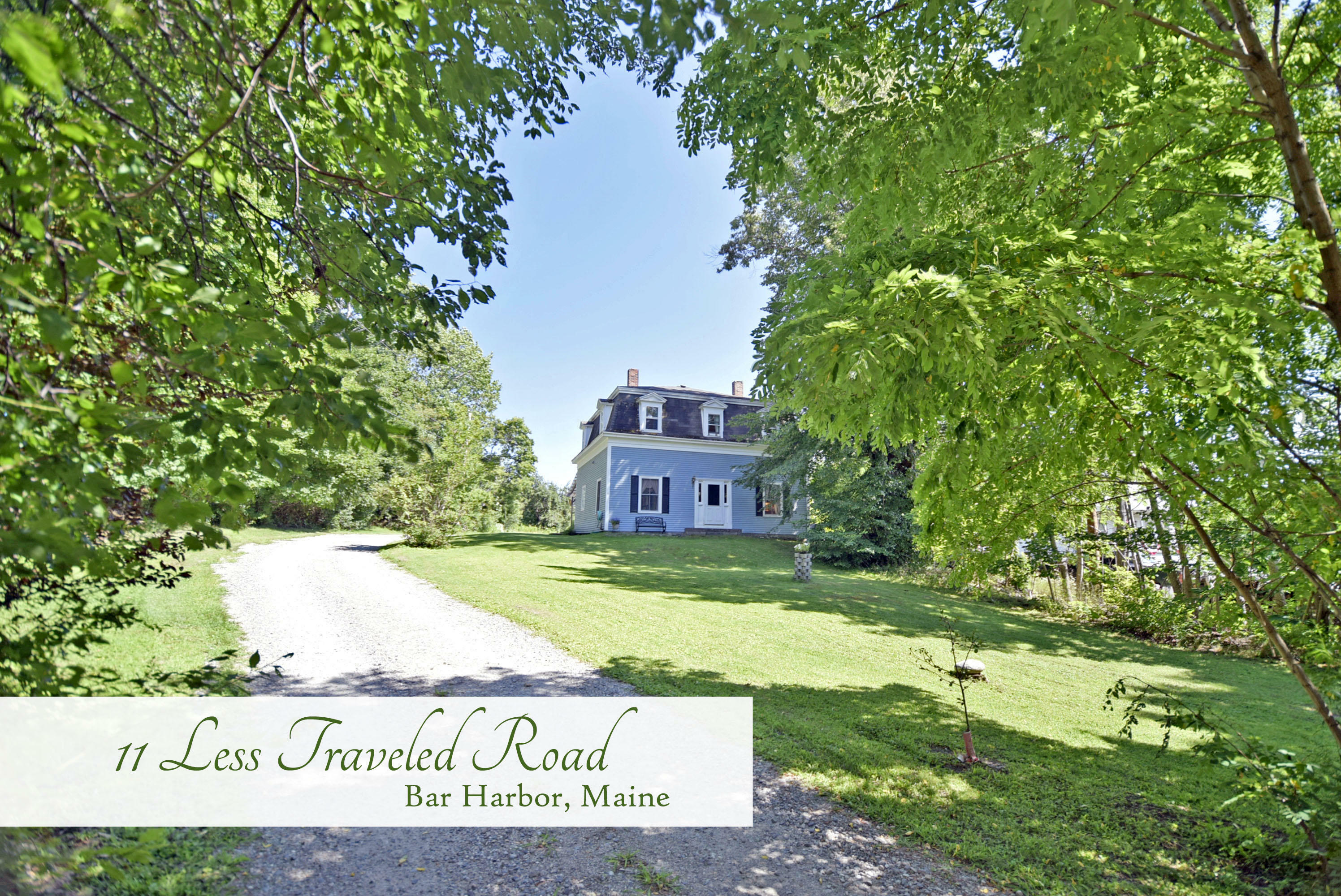 Property Photo: 11 Less Traveled Road ME 04609