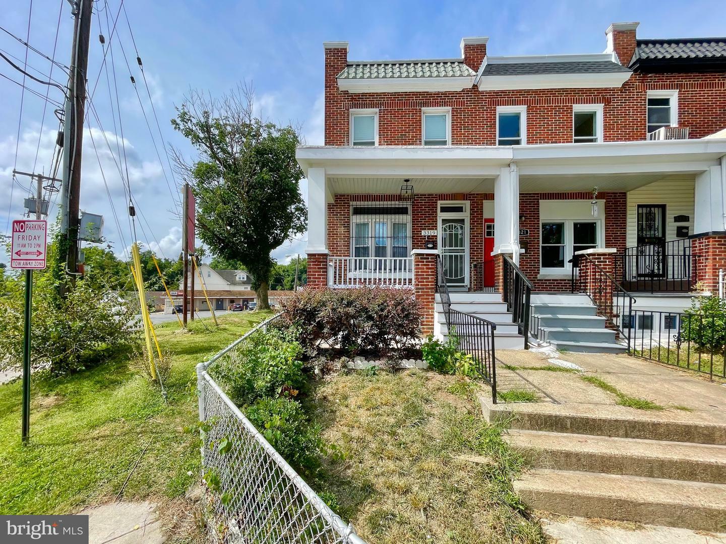 Property Photo: 3319 W Caton Avenue MD 21229