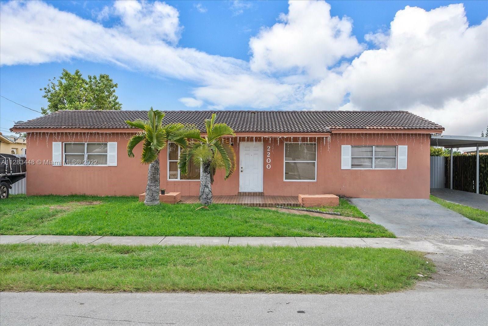 Property Photo:  2200 SW 127th Ct  FL 33175 