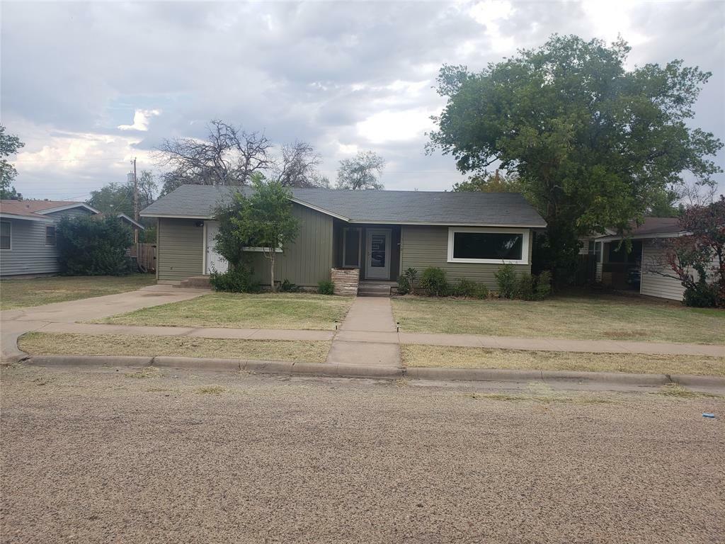 Property Photo:  3110 Over Street  TX 79605 