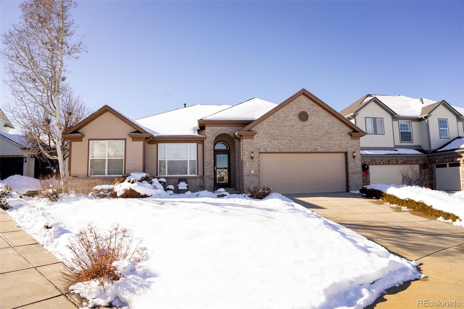 Property Photo: 11455 S Fountain Hills Street CO 80138