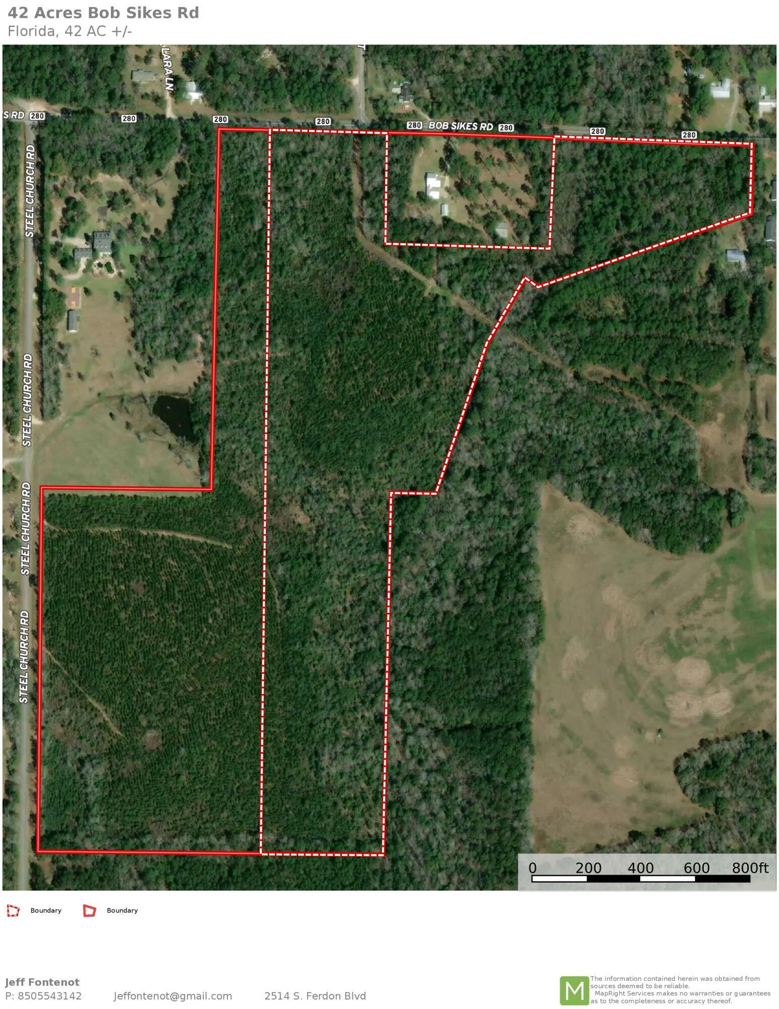 Property Photo:  37 Acres Bob Sikes Road  FL 32435 