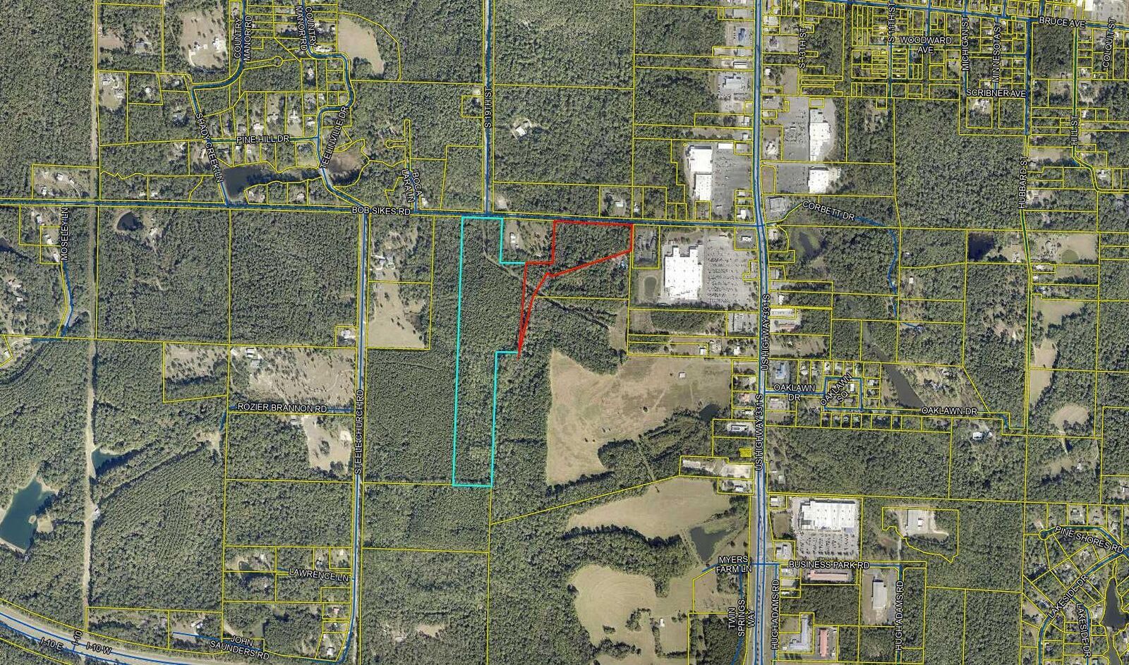 Property Photo:  41 Acres Bob Sikes Road  FL 32435