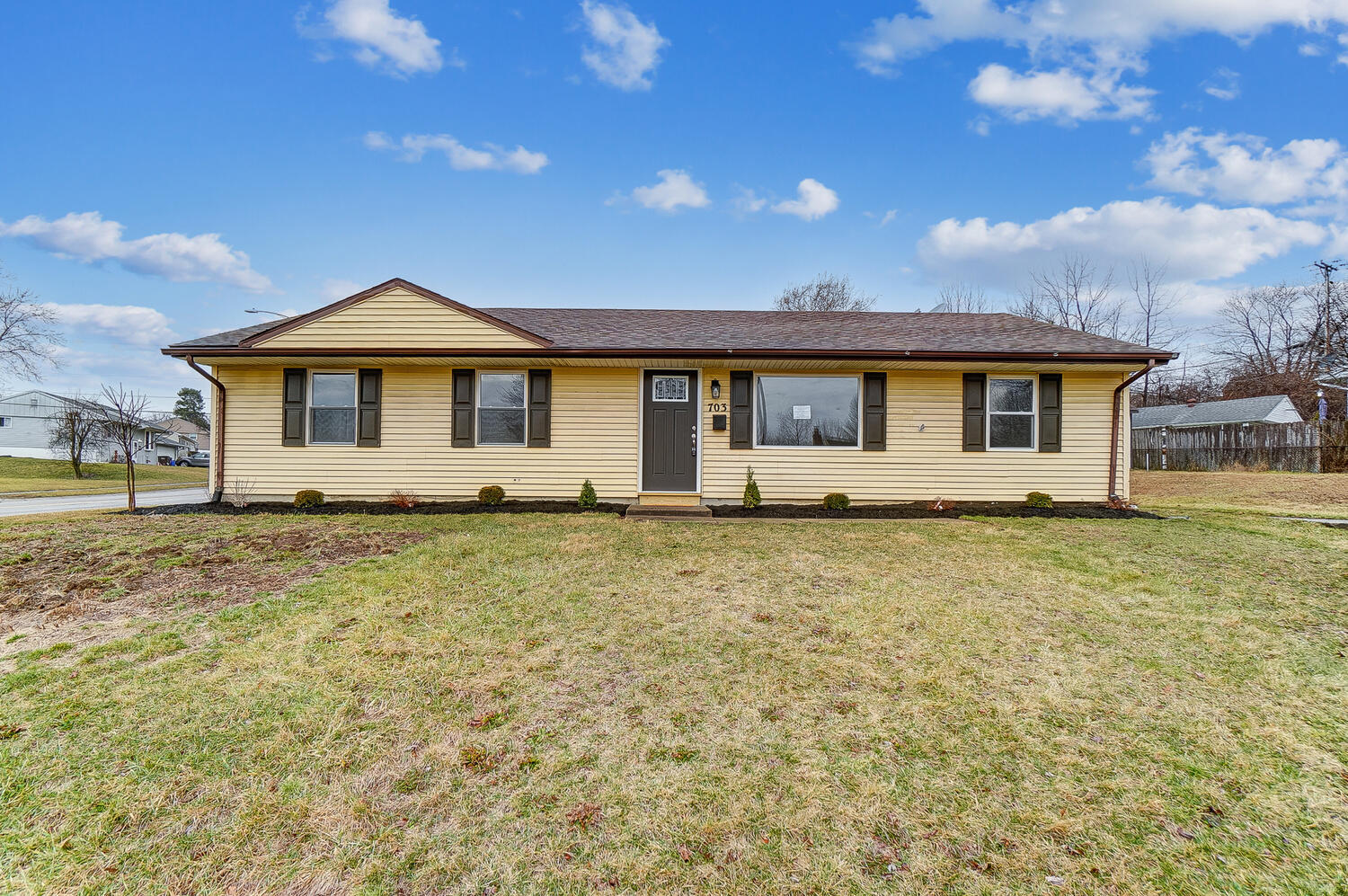 Property Photo:  703 Cliffside Drive  OH 45344 