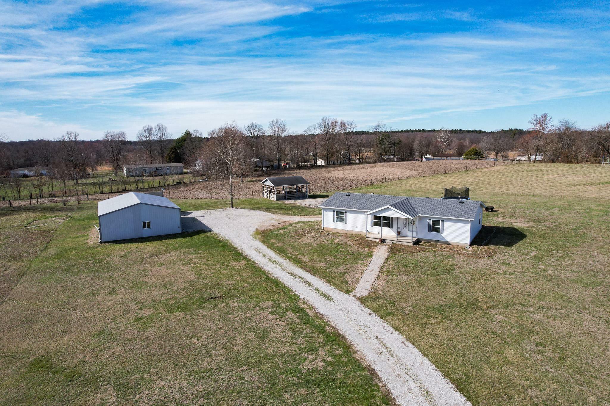 Property Photo:  6955 Taylorville Road  IN 47637-9220 