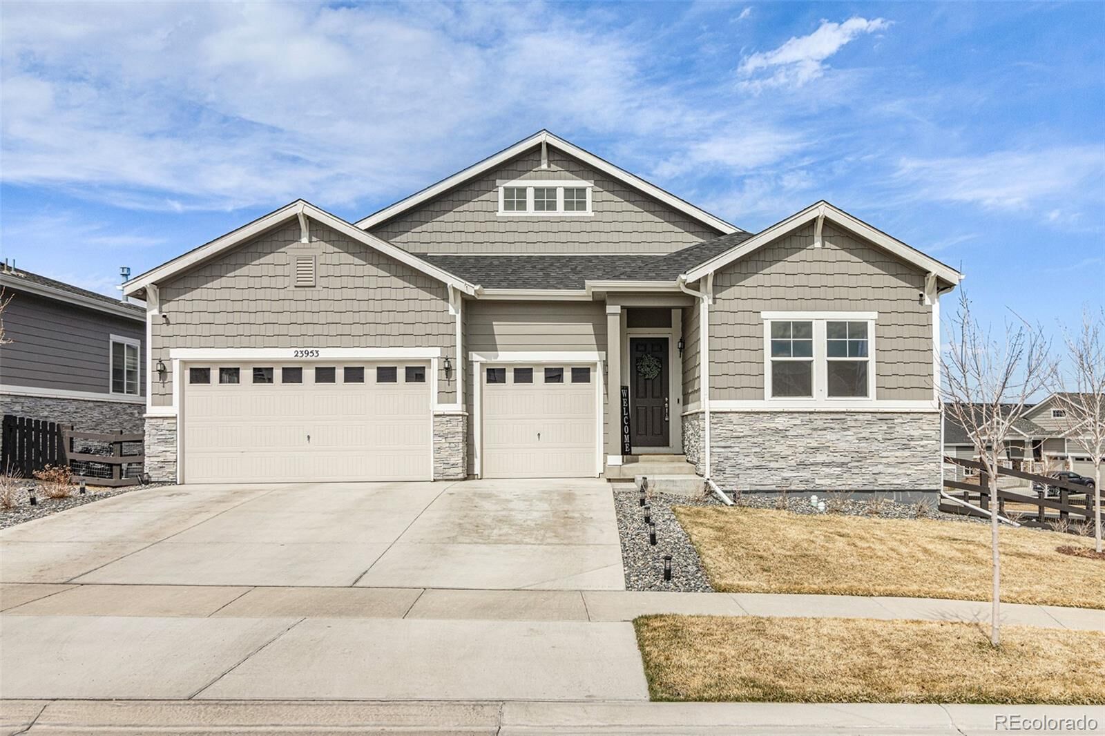 Property Photo: 23953 E Swallow Circle CO 80016