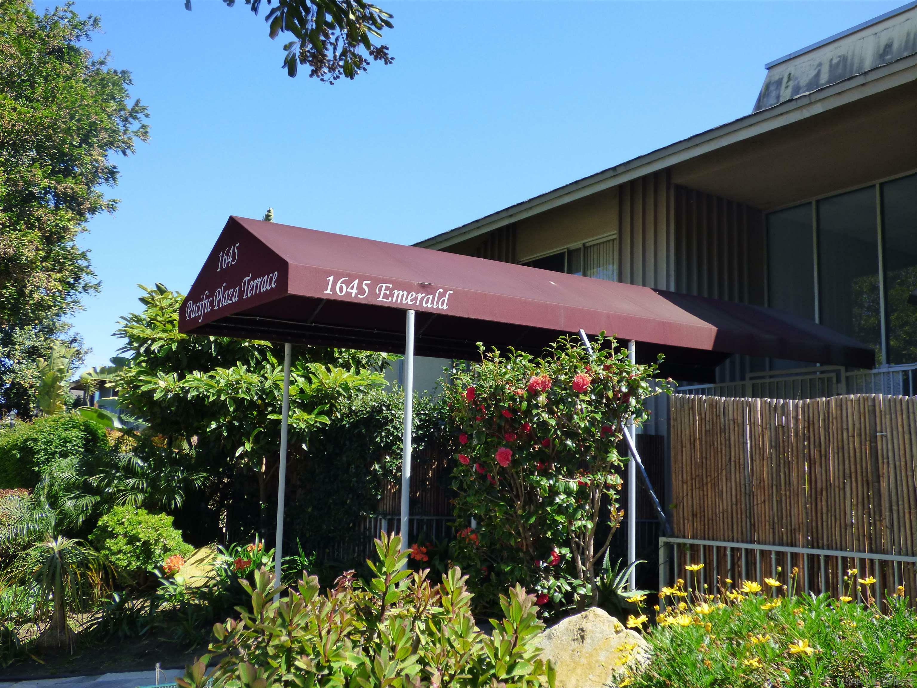 Property Photo: 1645 Emerald Street 2-C CA 92109