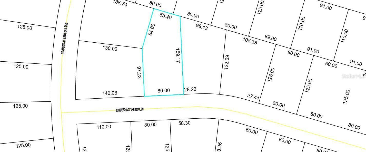 Property Photo: 34 Buffalo View Lane FL 32137