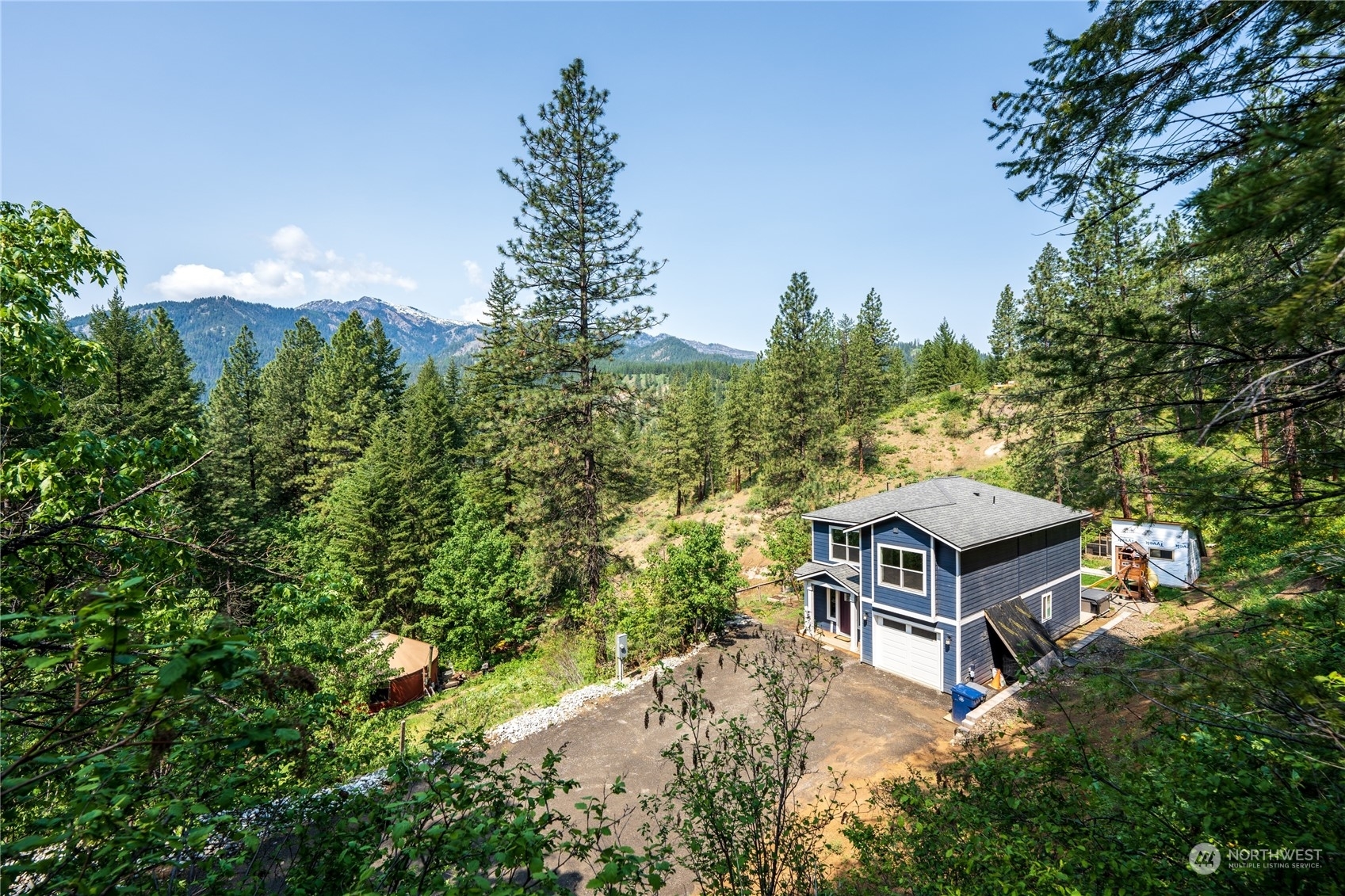 Property Photo:  4011 Camas Creek Road  WA 98847 