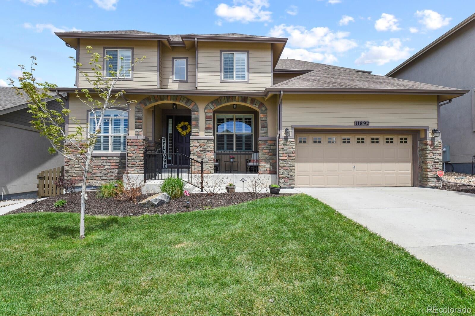 Property Photo: 11892 Discovery Circle CO 80138