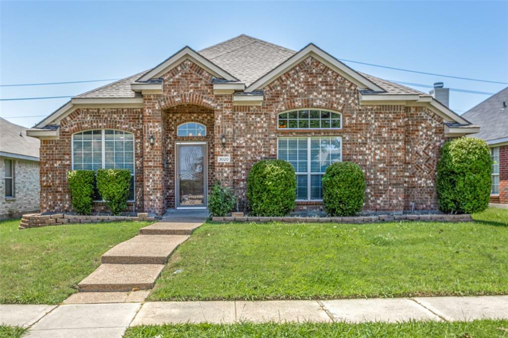 Property Photo: 3020 Wind Flower Lane TX 75070