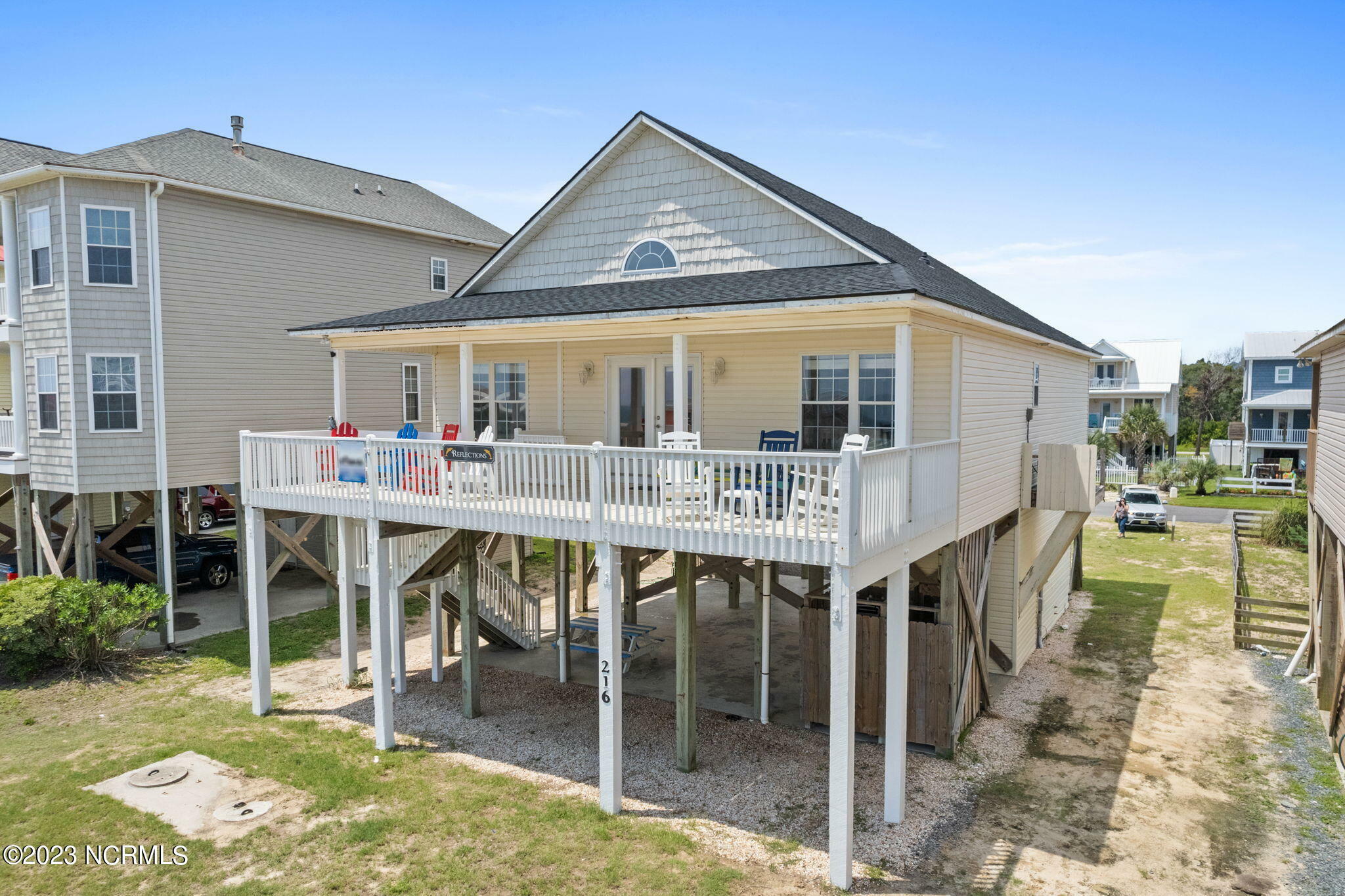 Property Photo:  216 W Beach Drive  NC 28465 