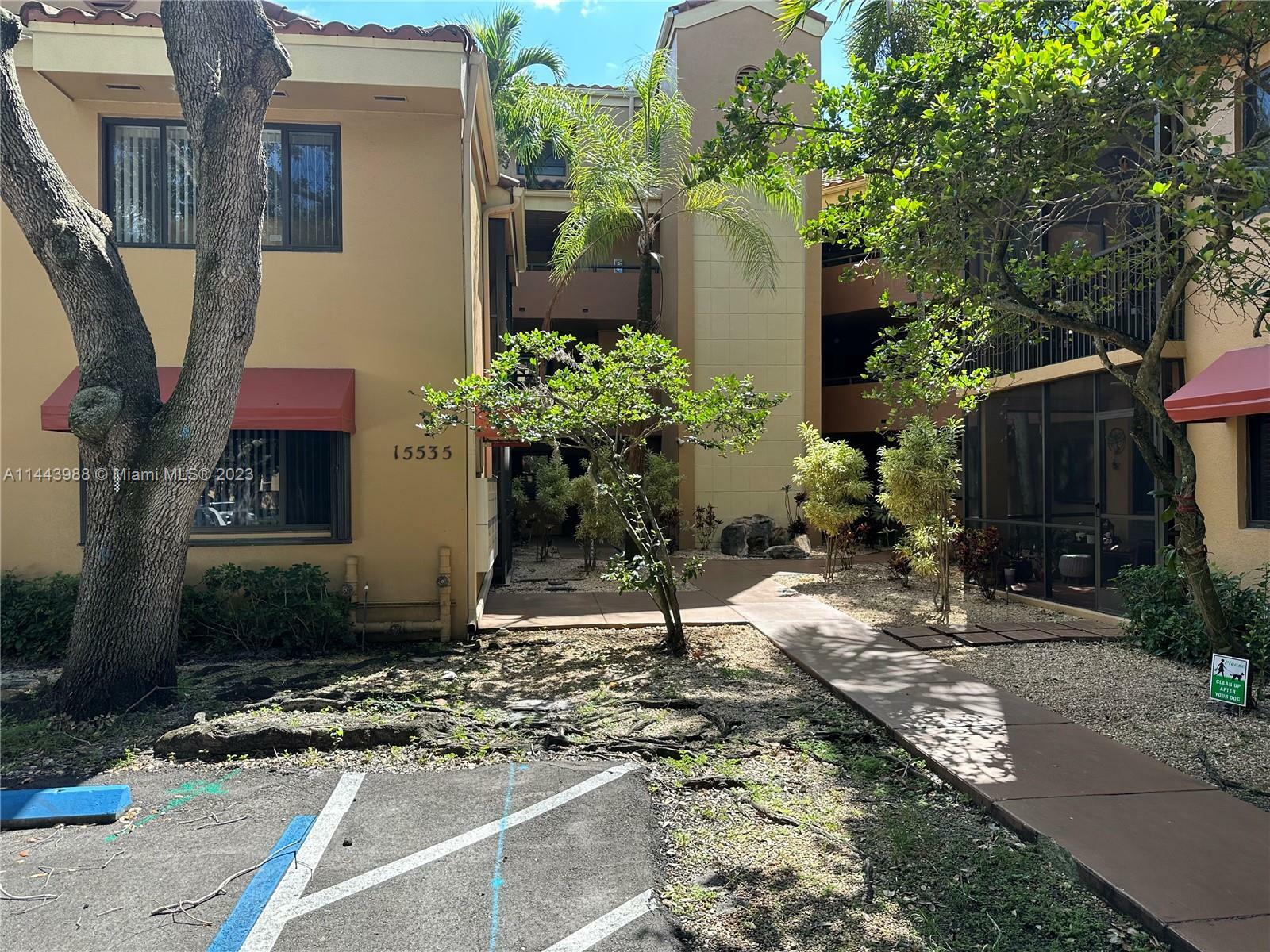 Property Photo: 15535 N Miami Lakeway N 109-23 FL 33014