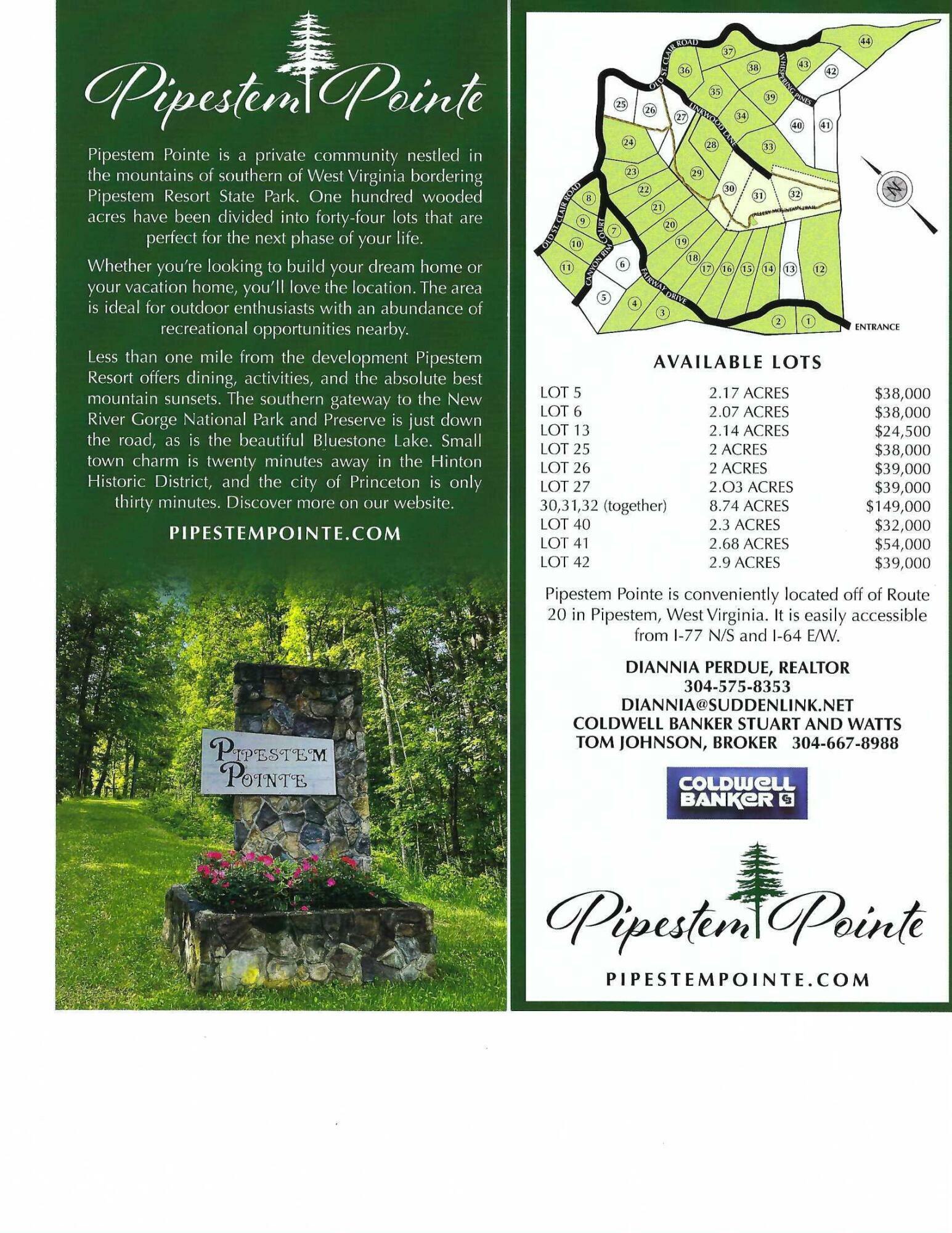 Property Photo:  Lot 42 Whispering Pines Way Pipestem Pointe  WV 25979 